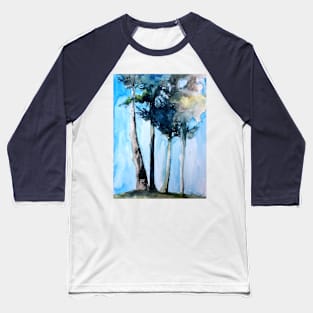 blue trees Baseball T-Shirt